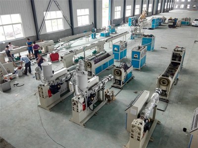 塑料管生產線廠家、天信泰塑機(在線咨詢)、塑料管生產線